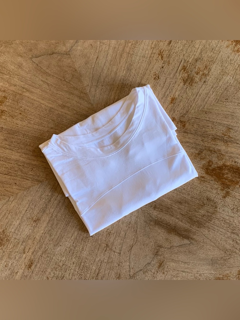 Fleo White Half Moon Top